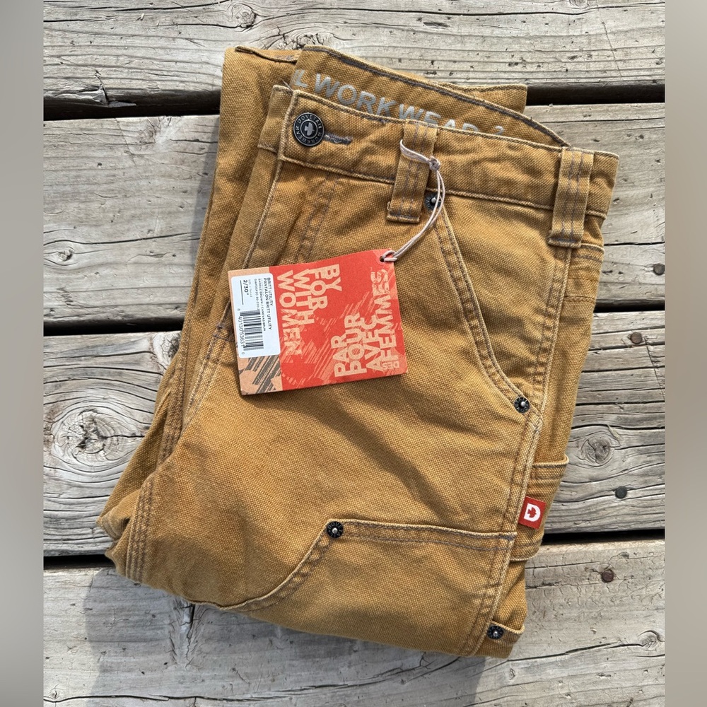 Dovetail Workwear Women’s Britt Utility 2/30” NWT